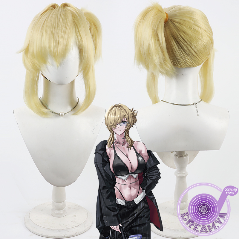 Anime Cosplay Wig Heat Resistant - Peluca de Cosplay de tumba Nikke,