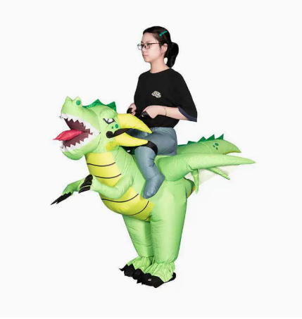 Inflatable Dinosaur Costume Adult - 1 pieza de disfraz inflable de