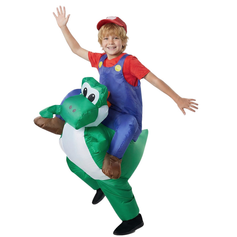 Inflatable Dinosaur Costume Adult - Disfraz de actuación de fiesta para