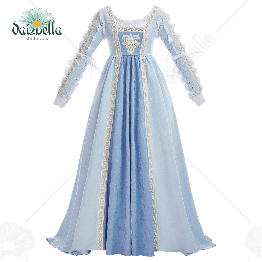 Medieval Renaissance Dress Women - Vestido Medieval Renacentista DAIZBELLA para Mujer,