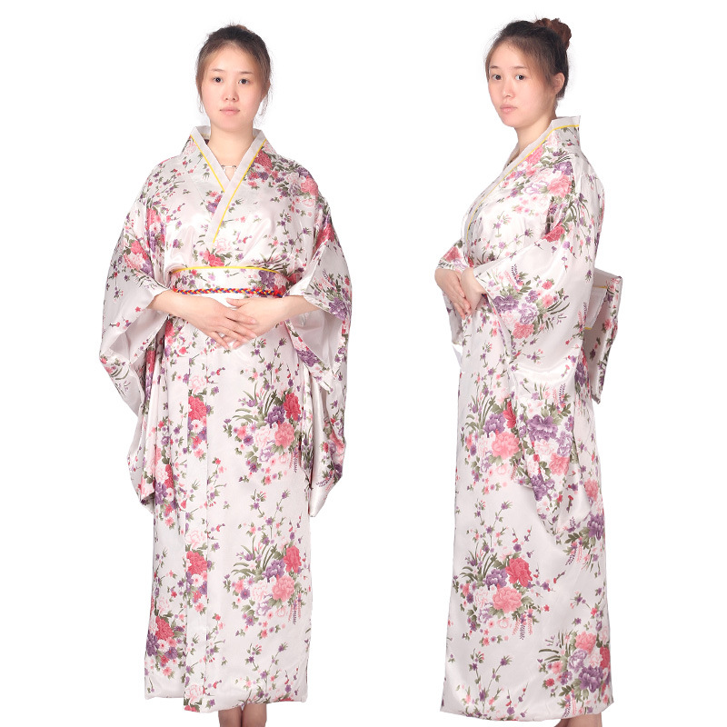 Costumes - Traje Étnico Estilo Kimono Antiguo para