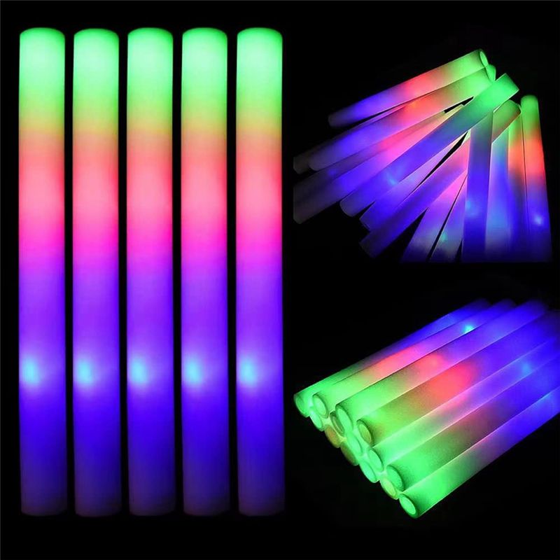 Barras luminosas A75K a granel - Flashing Led Foam Sticks Party reseña y precio