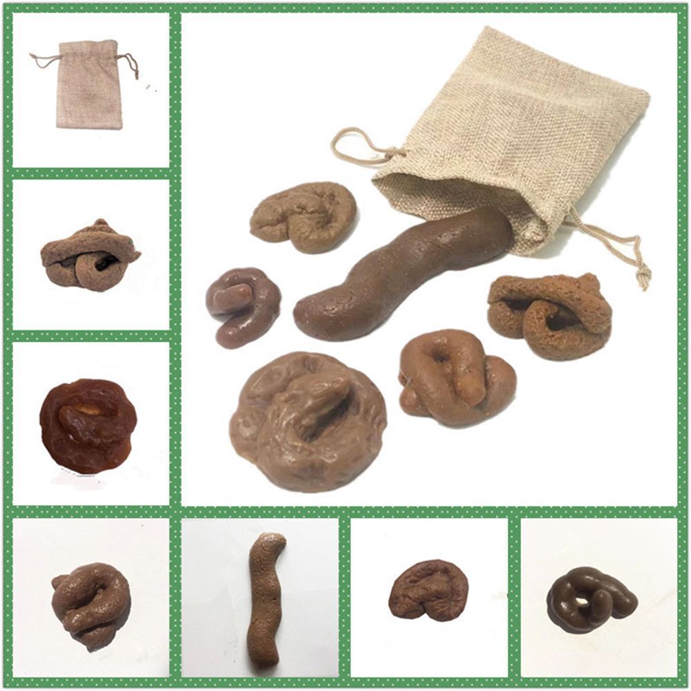 6 Piezas de Caca Falsa Antiest - Fake Poop Gag Gift reseña y precio