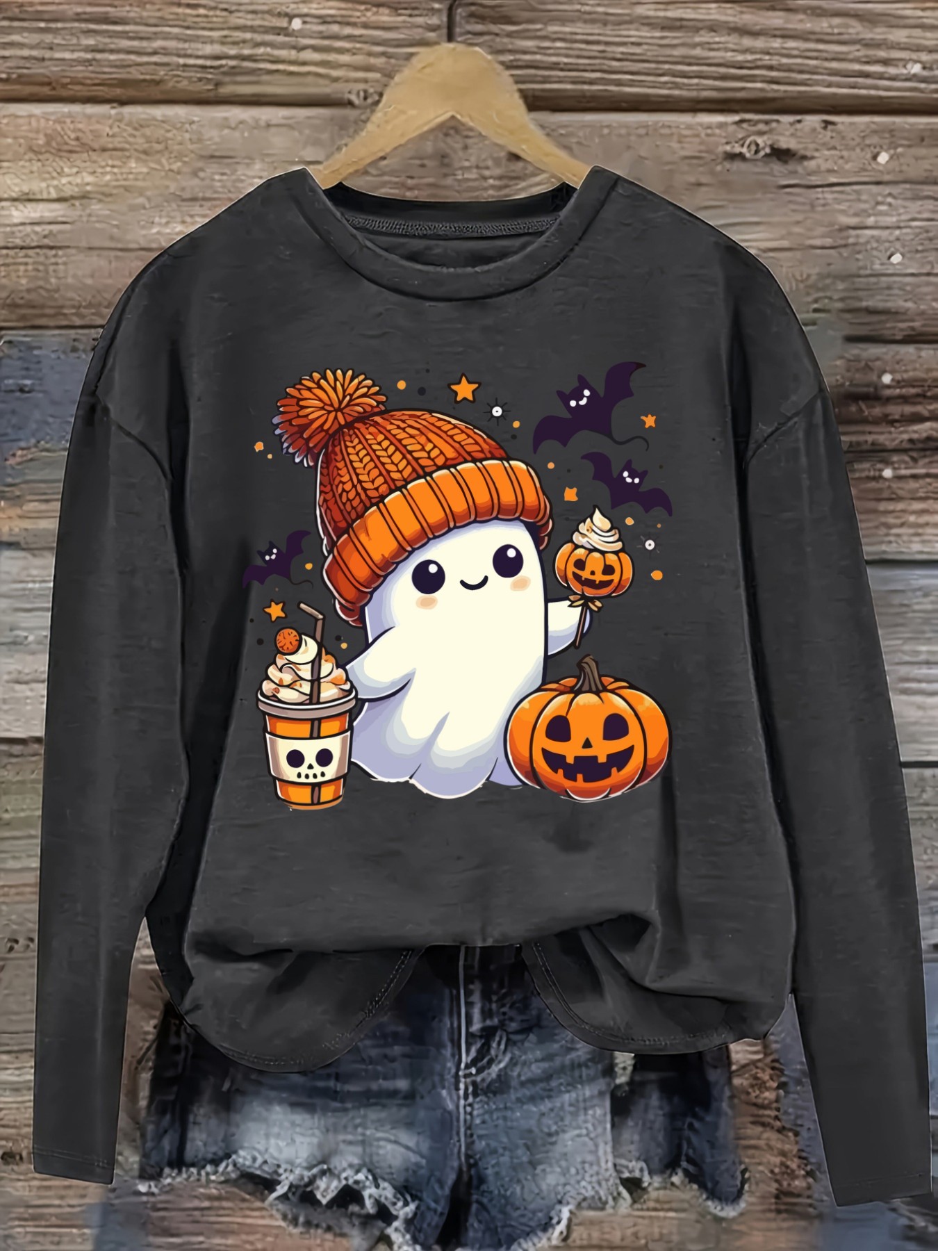 Camiseta Casual de Manga Larga - Costumes reseña y precio