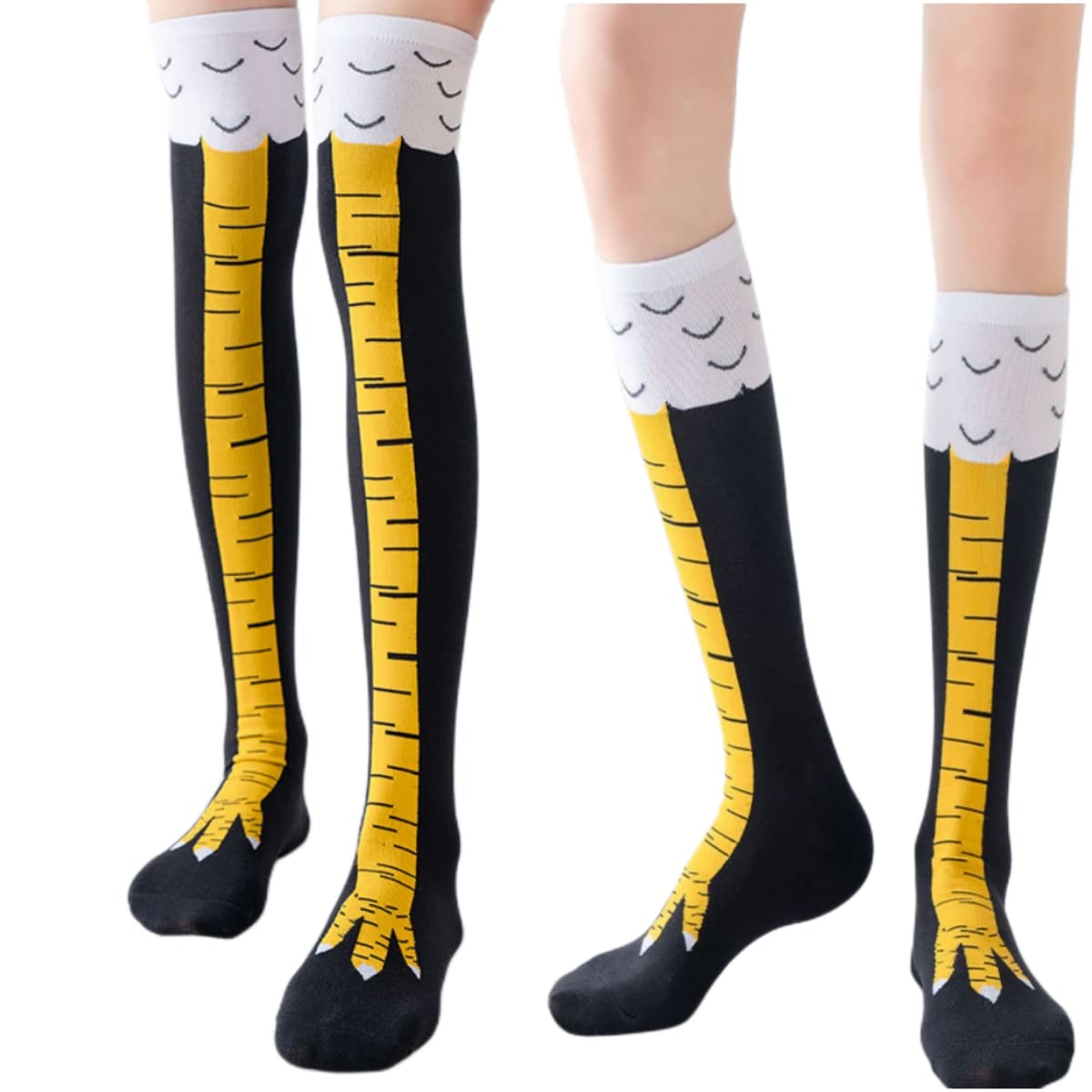 1/2 pares de calcetines hasta  - Funny Chicken Leg Socks reseña y precio