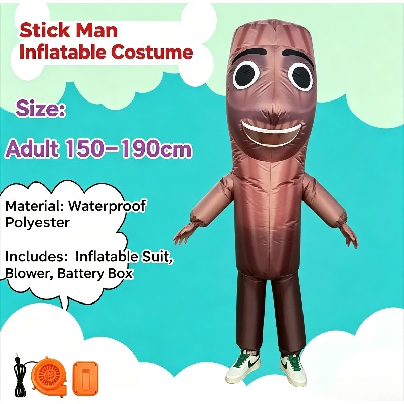 Disfraz inflable de hombre de  - Inflatable Dinosaur Costume Adult reseña y precio