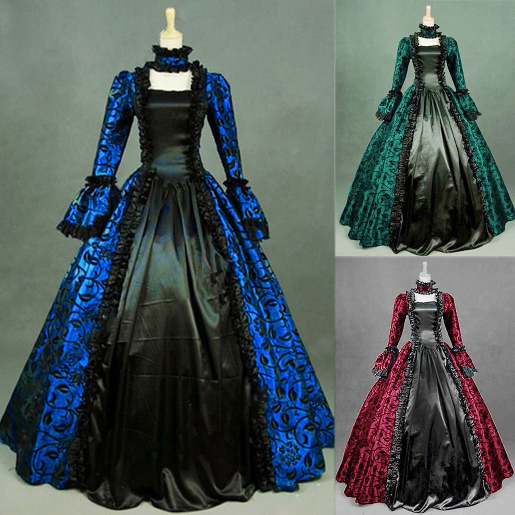 Vestido exquisito Vintage para - Medieval Renaissance Dress Women reseña y precio
