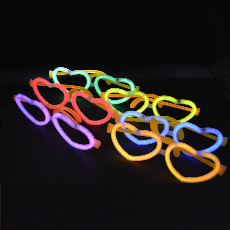 20 Sets de Gafas Luminosas DIY - Glow In The Dark Party Glasses reseña y precio