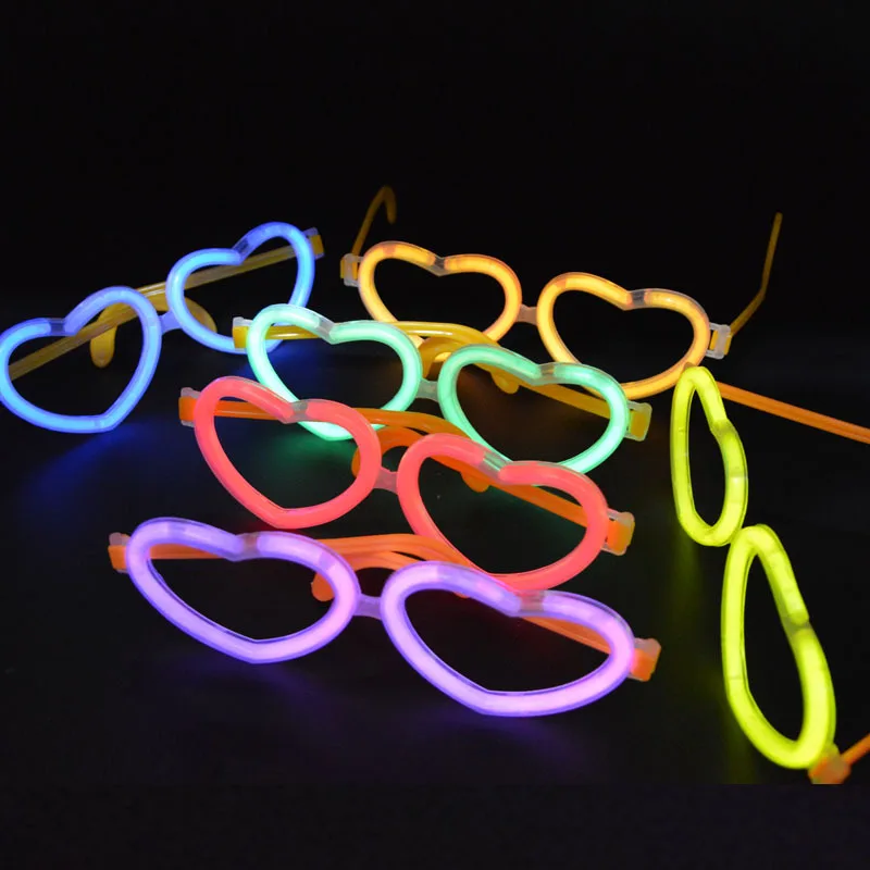 20 Sets de Gafas Luminosas DIY - Glow In The Dark Party Glasses reseña y precio