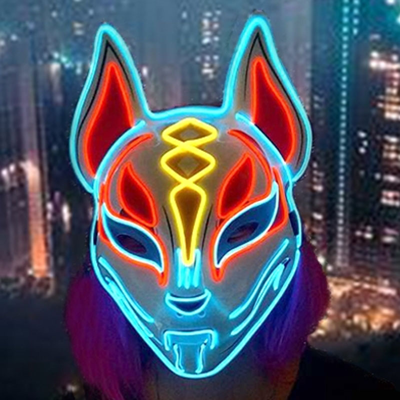 Máscara de cazador de demonios - Led Purge Mask Halloween reseña y precio