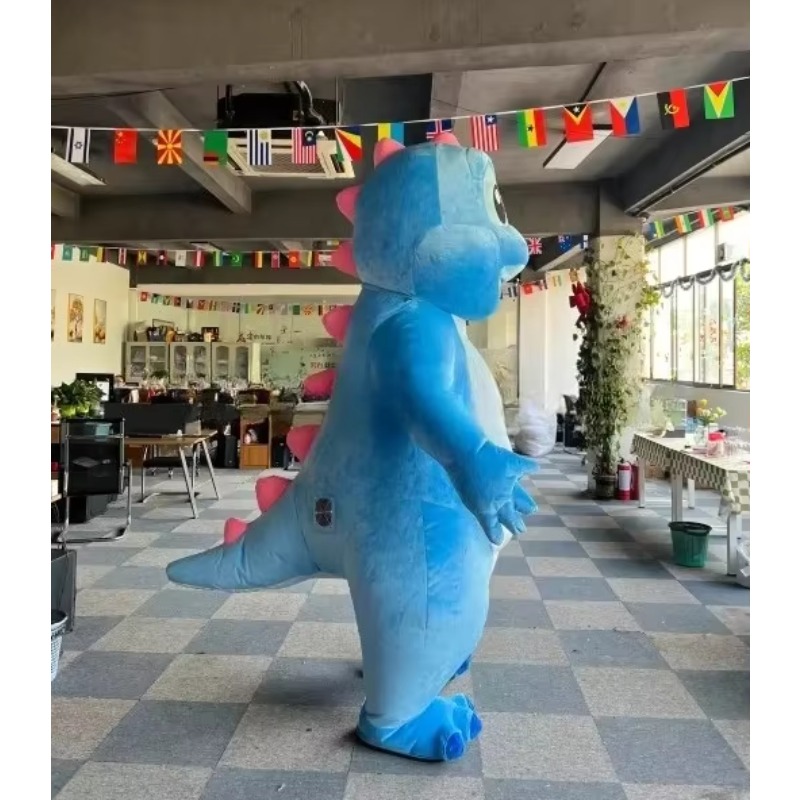 Disfraz Inflable de Dragón Azu - Inflatable Dinosaur Costume Adult reseña y precio