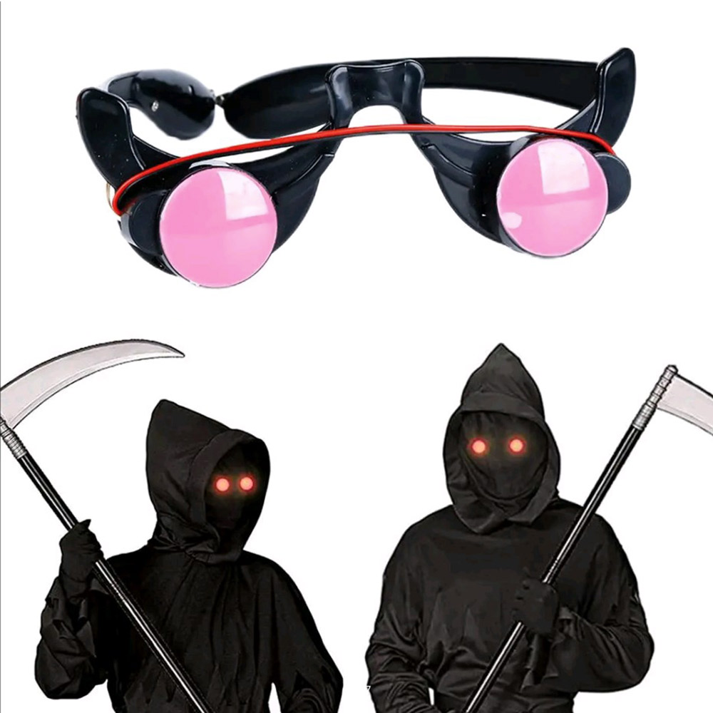Gafas de terror para Halloween - Glow In The Dark Party Glasses reseña y precio