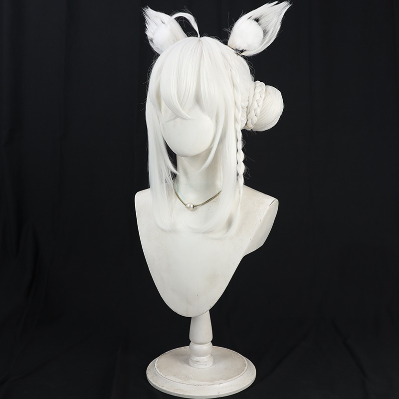 Peluca de Cosplay Shirakami Fu - Anime Cosplay Wig Heat Resistant reseña y precio