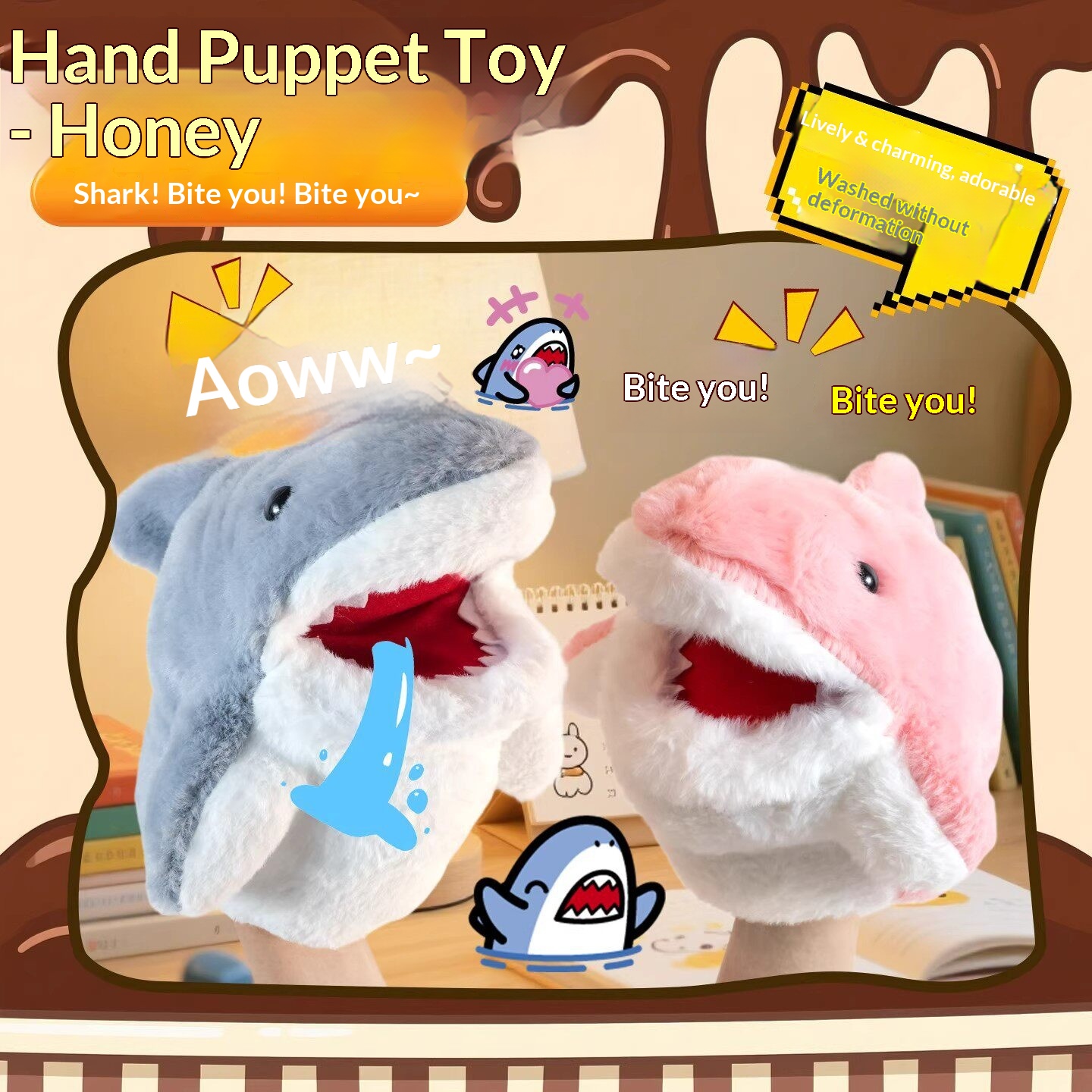 Marioneta de Mano de Tiburón d - Prank Toys reseña y precio