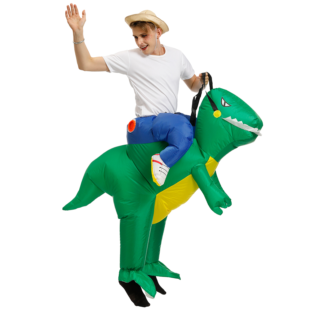 Disfraz inflable de dinosaurio - Inflatable Dinosaur Costume Adult reseña y precio