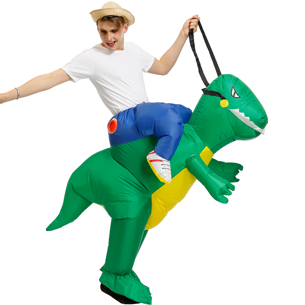 Disfraz inflable de dinosaurio - Inflatable Dinosaur Costume Adult reseña y precio