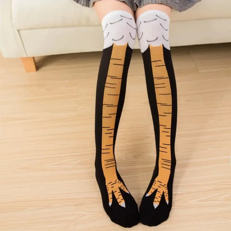 Medias divertidas con forma de - Funny Chicken Leg Socks reseña y precio