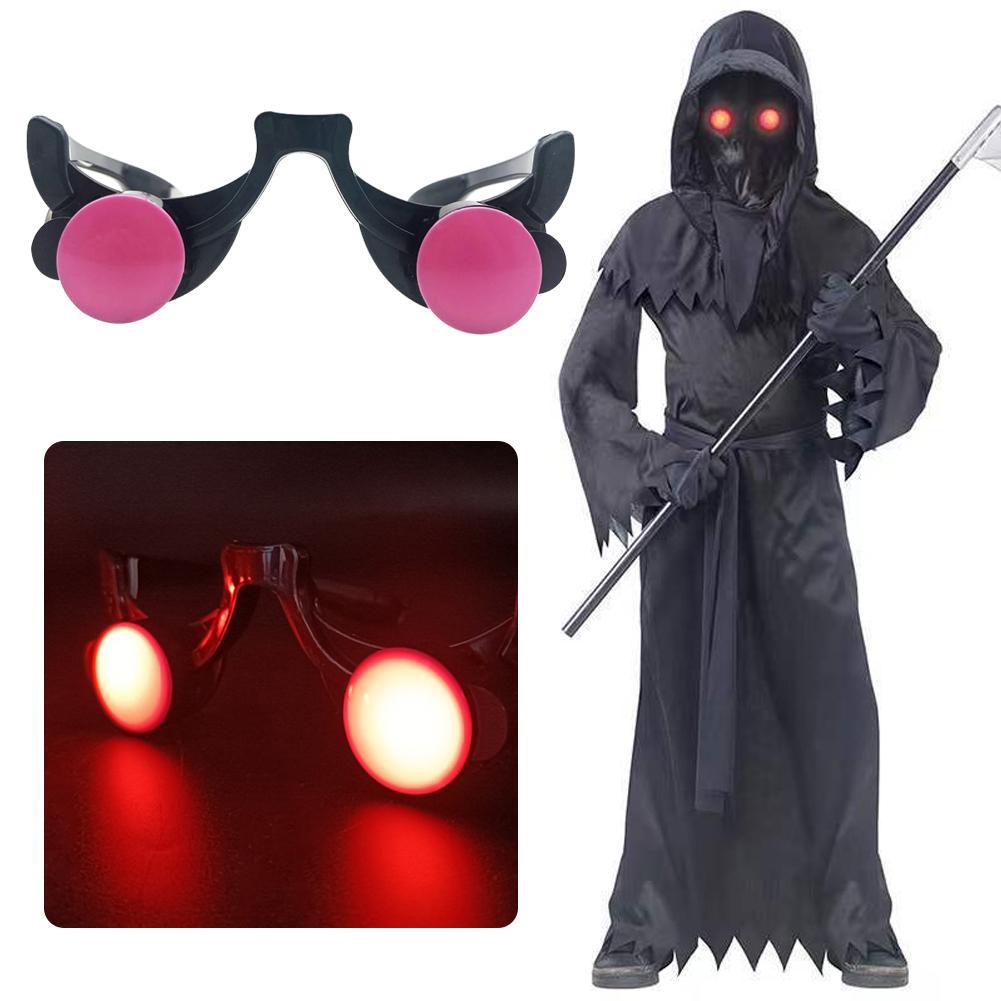 Gafas luminosas LED, ojos rojo - Glow In The Dark Party Glasses reseña y precio