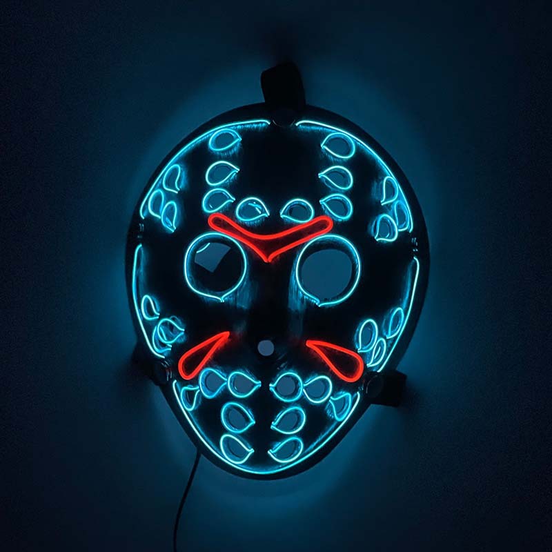 2023 Máscara de purga iluminad - Led Purge Mask Halloween reseña y precio