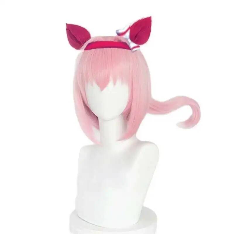 Uma Musume Haru Urara peluca d - Anime Cosplay Wig Heat Resistant reseña y precio