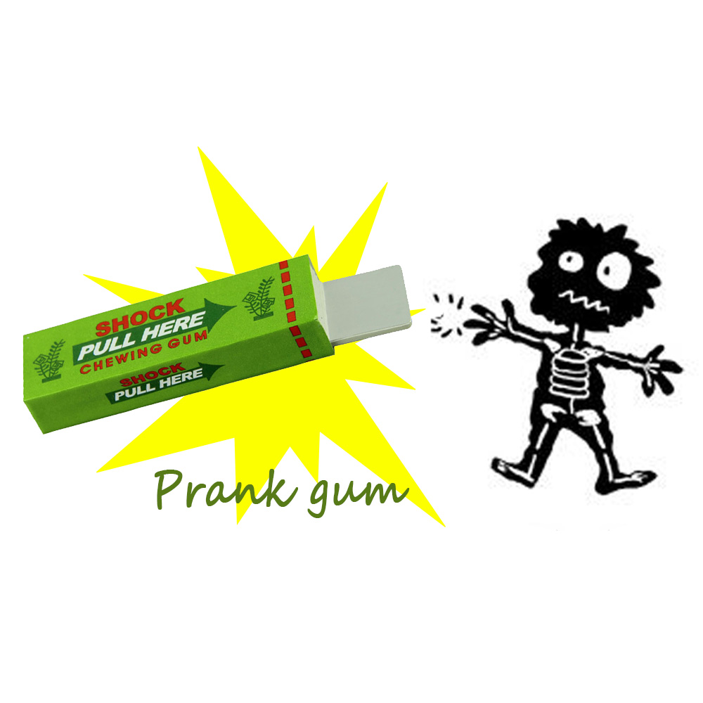 Goma de mascar de choque eléct - Shock Pen Prank Toy reseña y precio